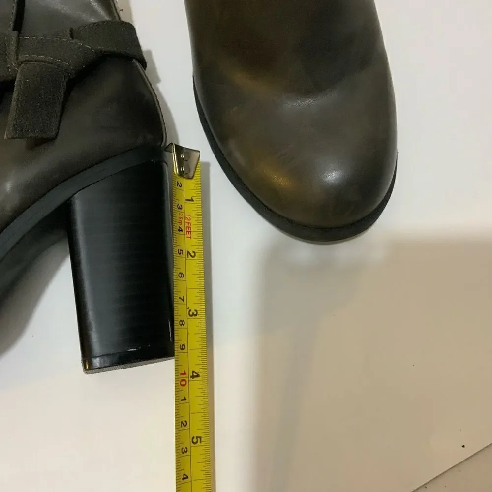 A+ Ellen Ankle Women Booties Grey